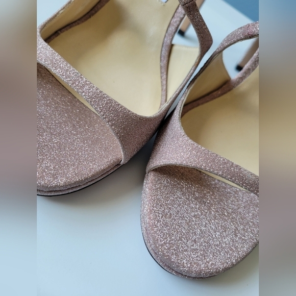 Jimmy Choo Women's Lance 100 Strappy High-Heel Platform Sandals Size 39 Pink - Picture 7 of 13